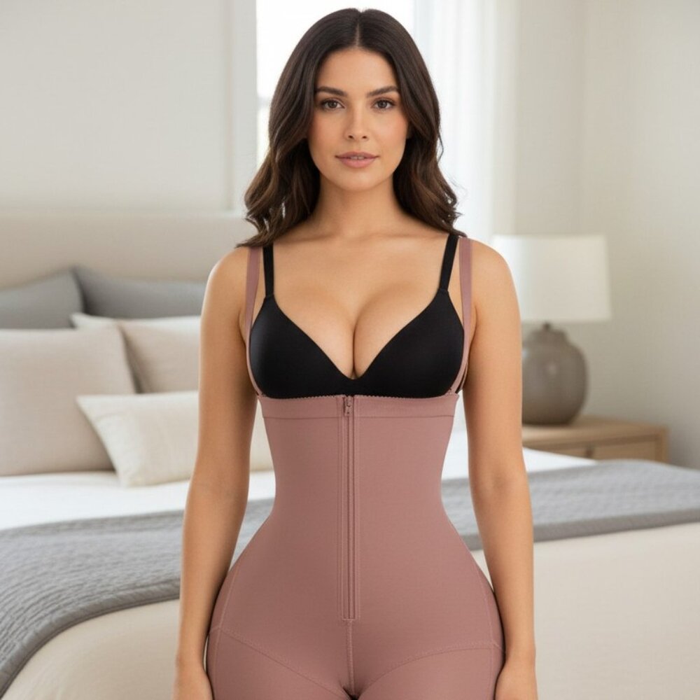 Women's Waist Trimmer Shapewear Butt Lifting Bodysuit Size XL